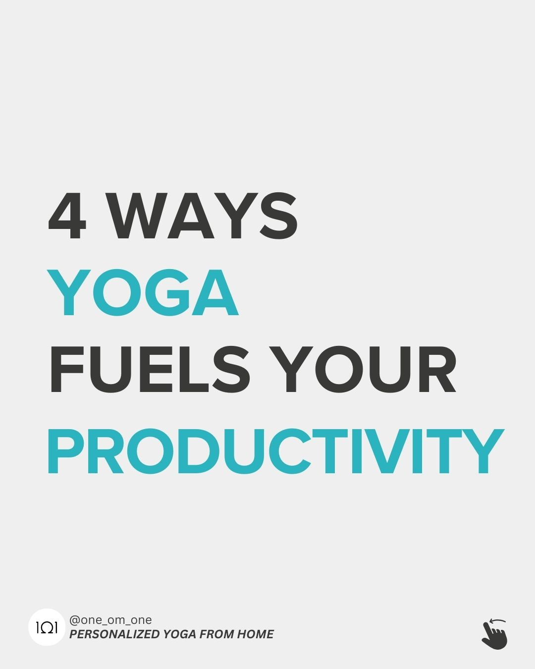How yoga can fuel your energy, focus, and creativity! ‍