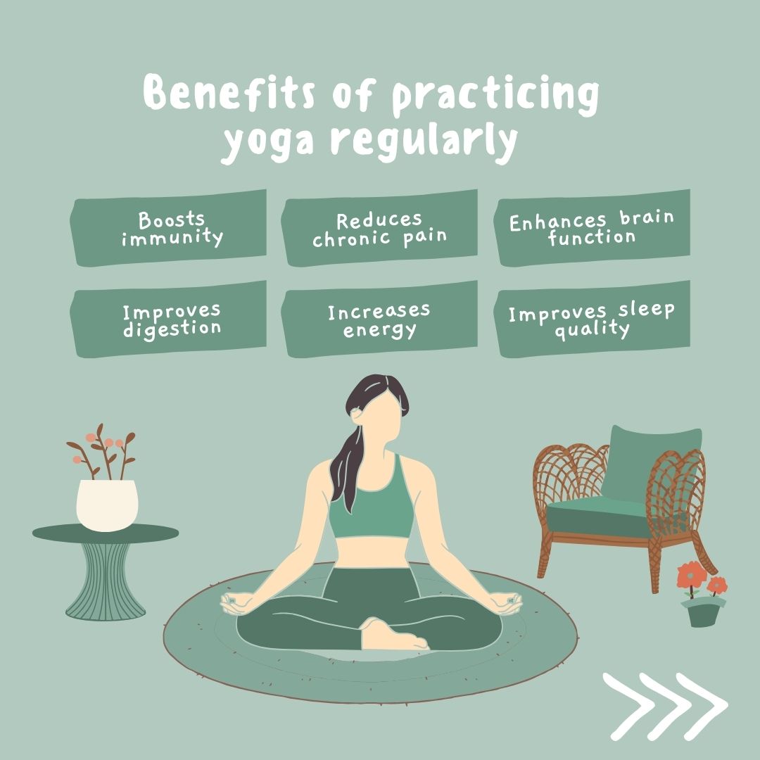 Benefits of practicing yoga regulary