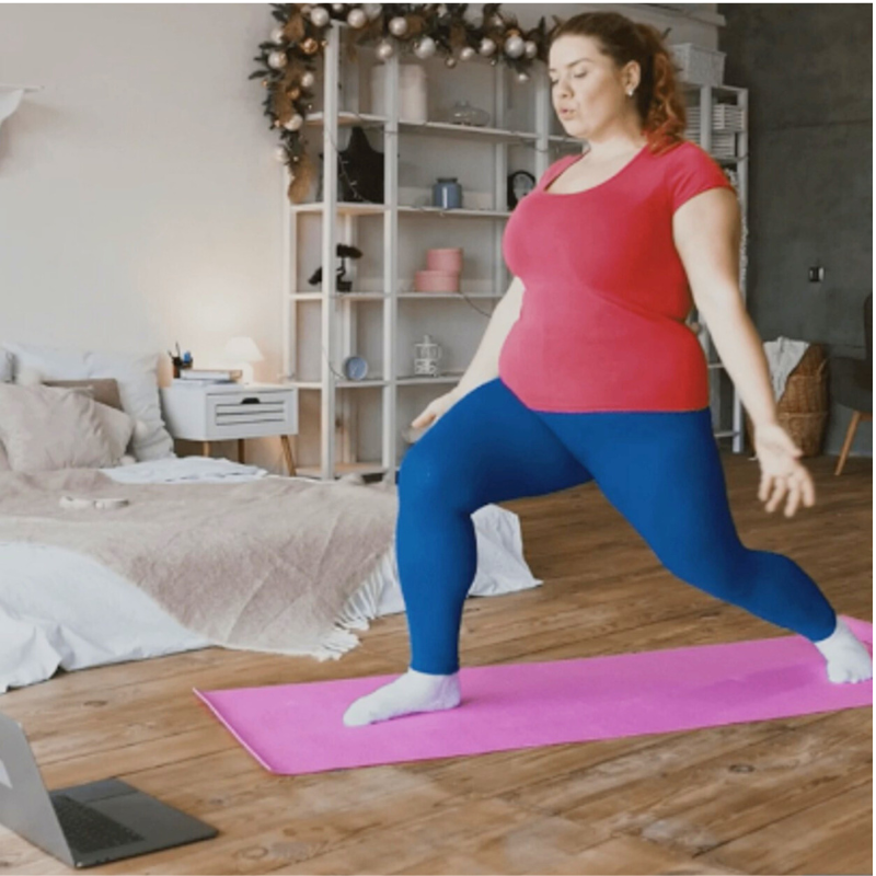 Online Private Yoga for Plus Size & Body Positivity – ONE OM ONE