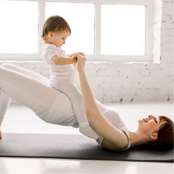 Online Private Postnatal Yoga