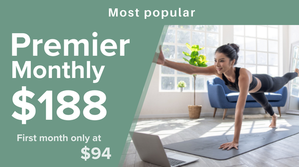 Premier Monthly Pass plan header