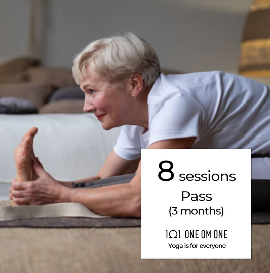 8 Sessions Pass (validity - 3 months) First timer 30% off with promocode "OM30"