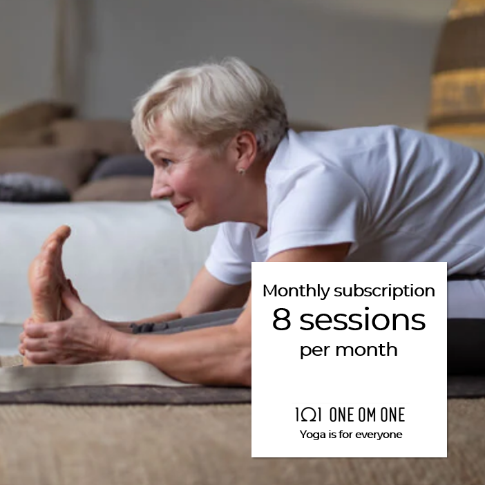 Monthly Subscription (8 sessions per month) First month 50% off with promocode "OM50"